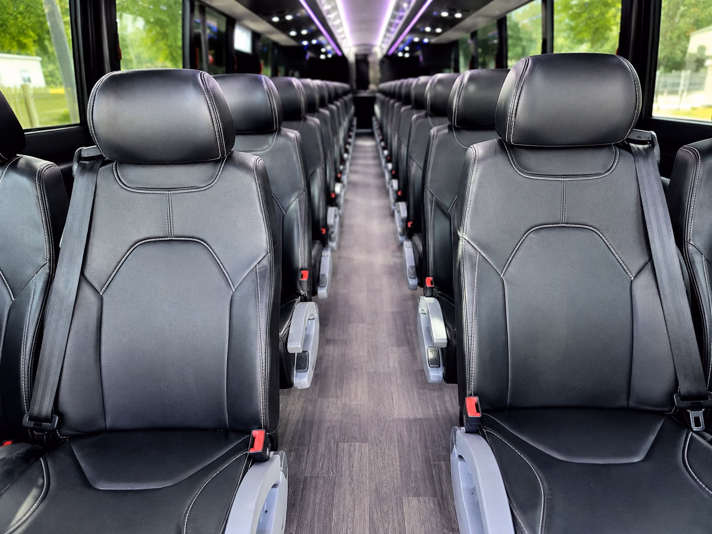portsmouth charter bus services inside