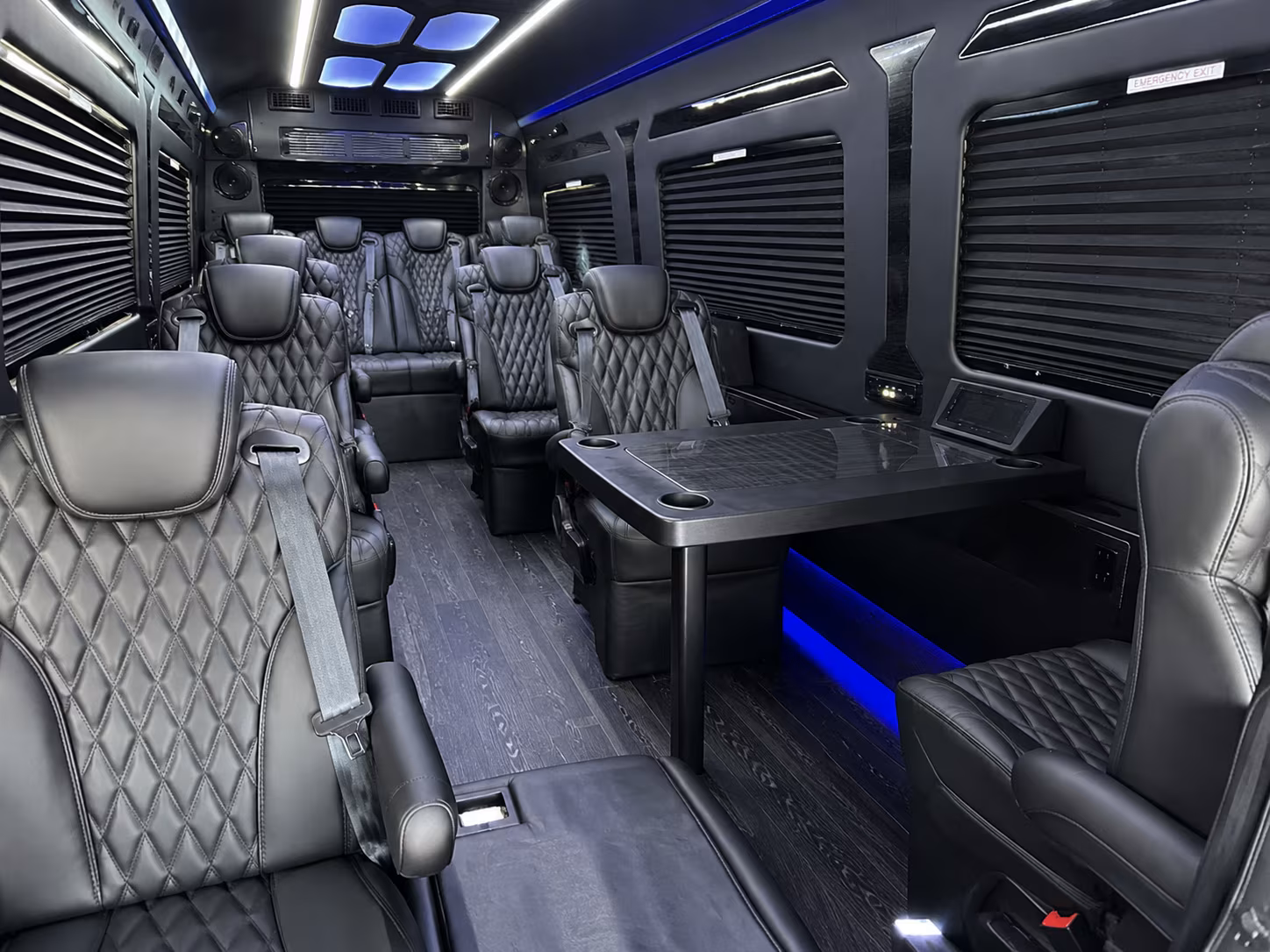 portsmouth private event transportation onboard seating